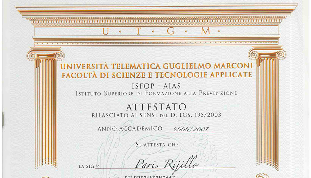 attestato rspp mod. b9